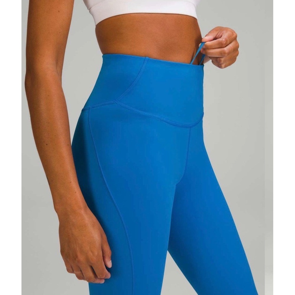 Lululemon Base Pace Tight Nulux 28" Womens Size 6 Active Running Yoga Gym Sporty - Picture 3 of 7